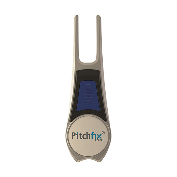 BLACK AND BLUE PITCHFIX DIVOT TOOL TOUR EDITION