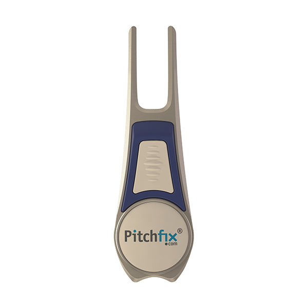 BLUE AND WHITE PITCHFIX DIVOT TOOL TOUR EDITION