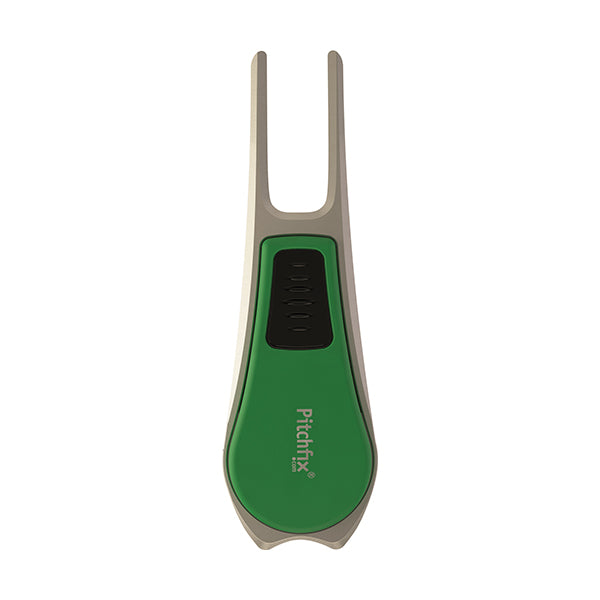 GREEN AND BLACK PITCHFIX DIVOT TOOL TOUR EDITION