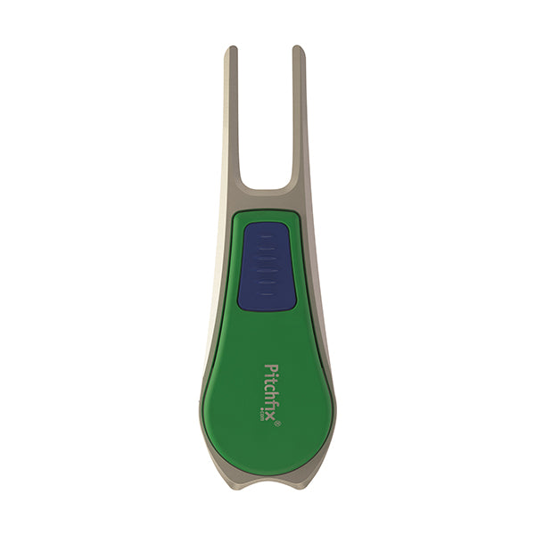 GREEN AND BLUE PITCHFIX DIVOT TOOL TOUR EDITION