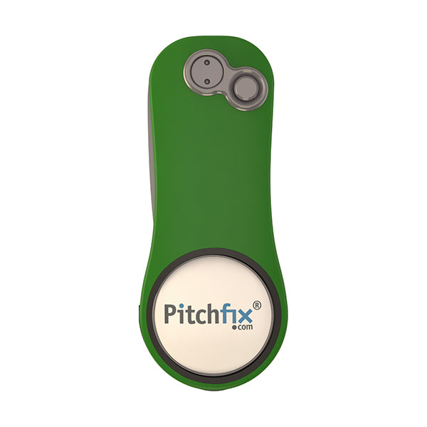 Green Pitchfix Hybrid2.0 Divot Tool