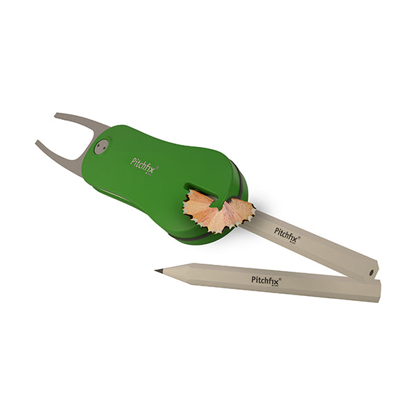 Green Pitchfix Hybrid2.0 Divot Tool