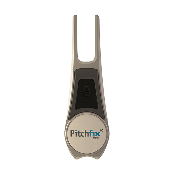 GUN AND BLACK PITCHFIX DIVOT TOOL TOUR EDITION