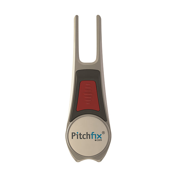 GUN AND RED PITCHFIX DIVOT TOOL TOUR EDITION