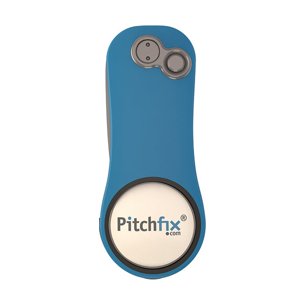 Light Blue Pitchfix Hybrid2.0 Divot Tool