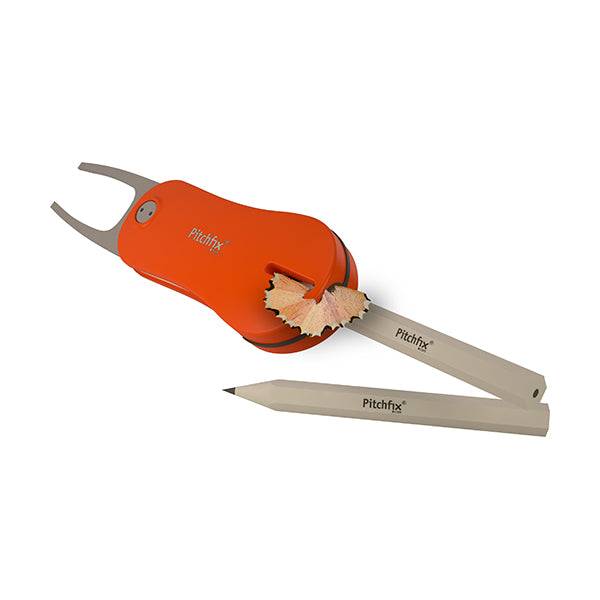 Orange Pitchfix Hybrid2.0 Divot Tool