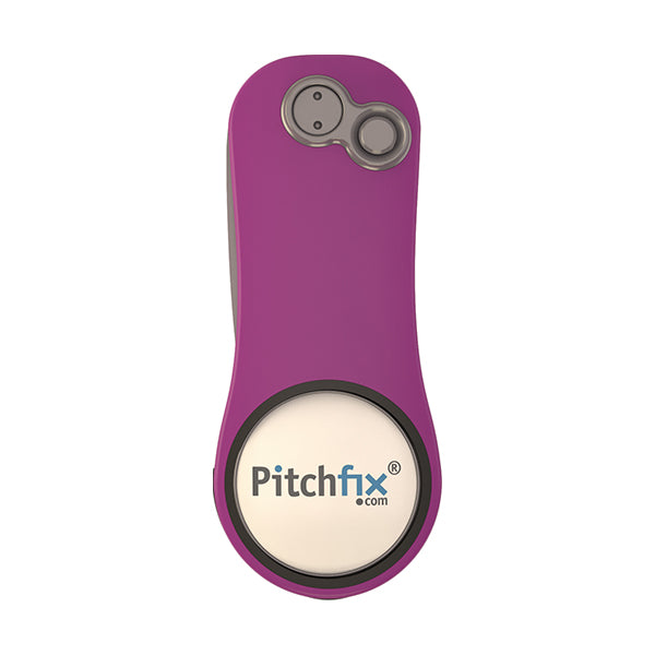 Purple Pitchfix Hybrid2.0 Divot Tool