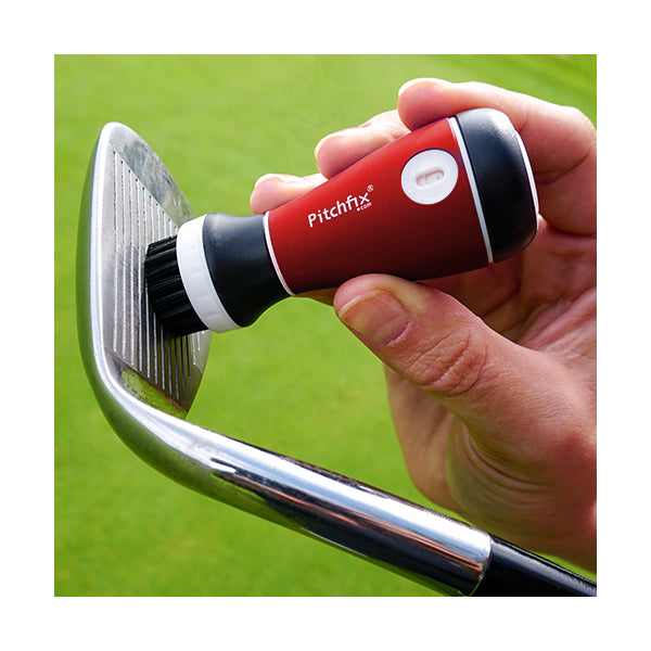 Red Pitchfix Aquabrush Club brush