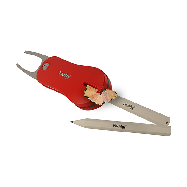 Red Pitchfix Hybrid2.0 Divot Tool