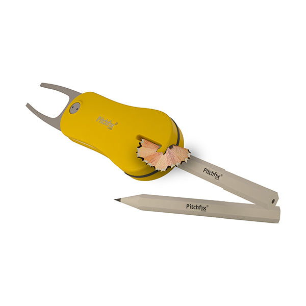 Yellow Pitchfix Hybrid2.0 Divot Tool