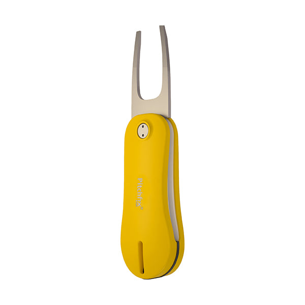 Yellow Pitchfix Hybrid2.0 Divot Tool